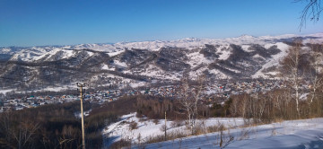 на соседней горе